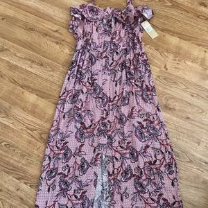 NWT Hope & Harlow Bazaar Floral Maxi Dress Size 6